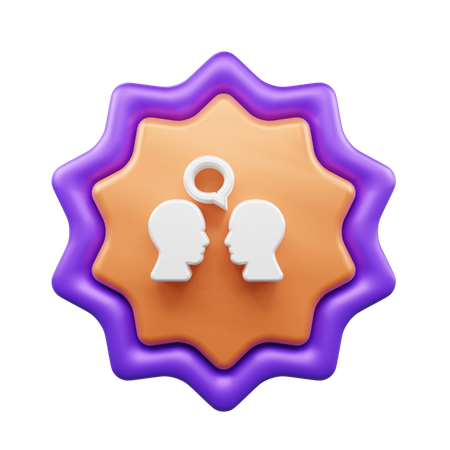 Chatten  3D Icon