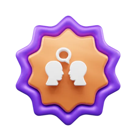 Chatten  3D Icon