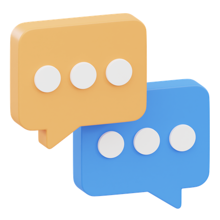 Chatten  3D Icon