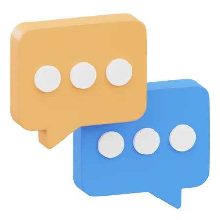 Chatten  3D Icon