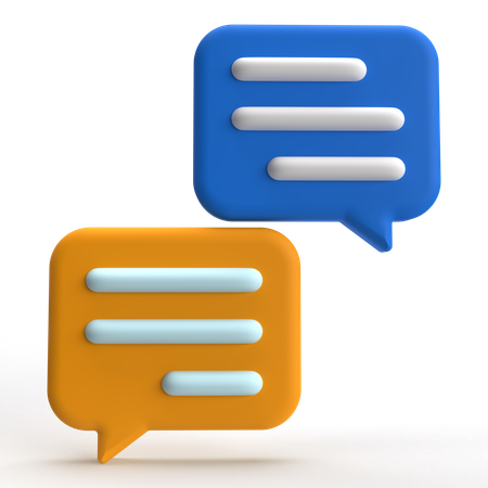 Chatten  3D Icon