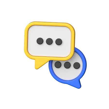 Chatten  3D Icon