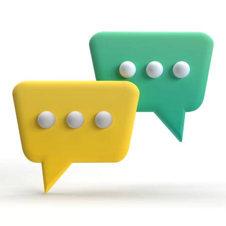 Chatten  3D Icon