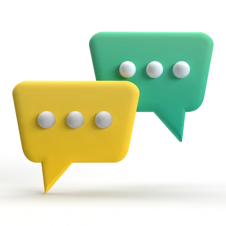 Chatten  3D Icon