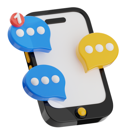 Chatten  3D Icon