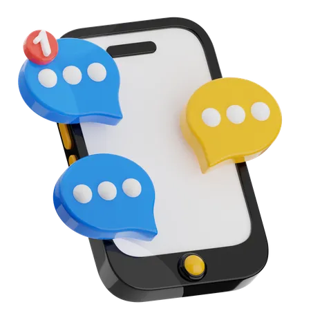 Chatten  3D Icon