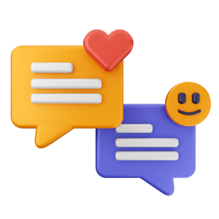 Chatten  3D Icon