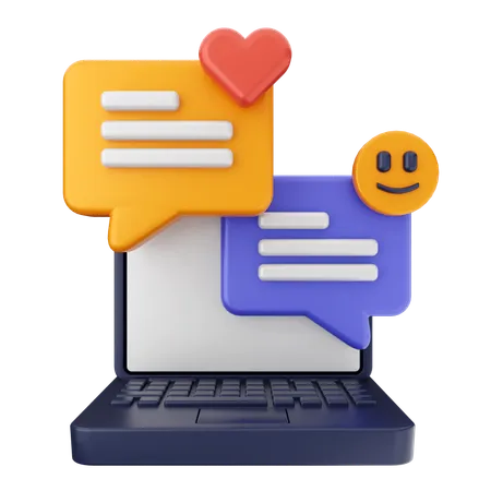 Chatten  3D Icon