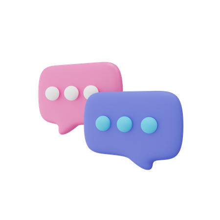 Chatten  3D Icon