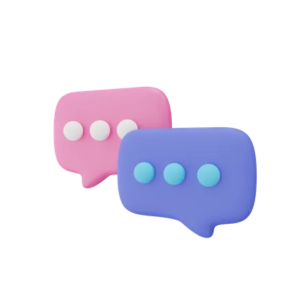 Chatten  3D Icon