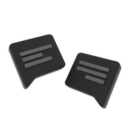 Chatten  3D Icon