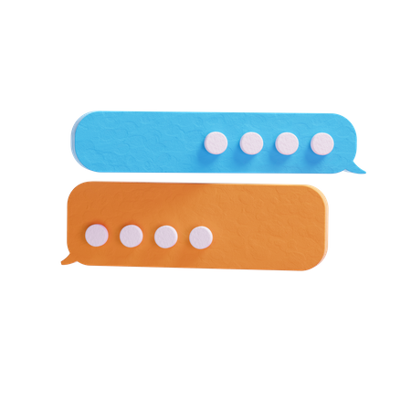 Chatten  3D Icon