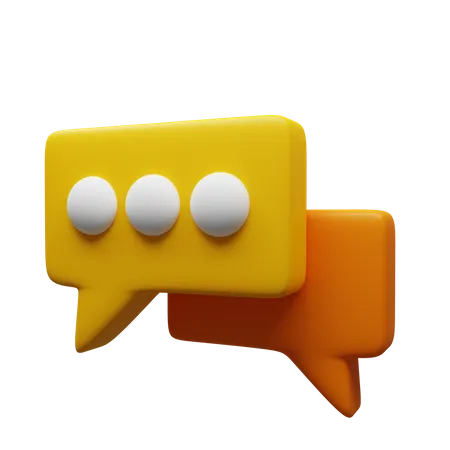 Chatten  3D Illustration