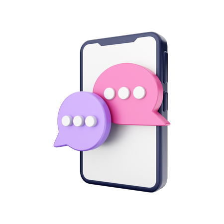 Chatten  3D Illustration