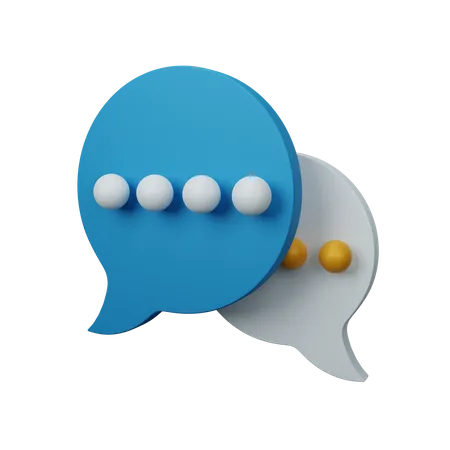 Chatten  3D Icon