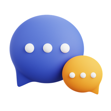 Chatten  3D Icon