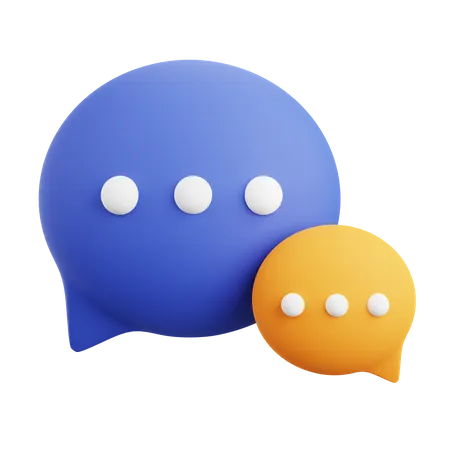 Chatten  3D Icon