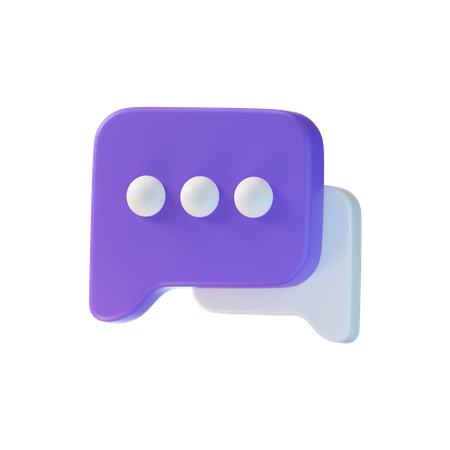 Chatten  3D Icon