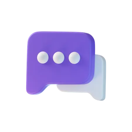 Chatten  3D Icon