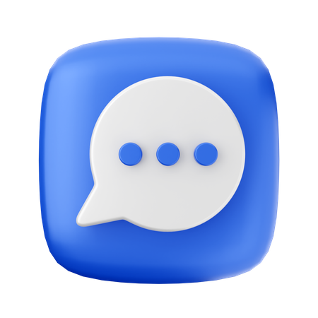 Chatten  3D Icon