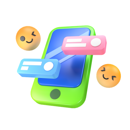 Chatten  3D Icon