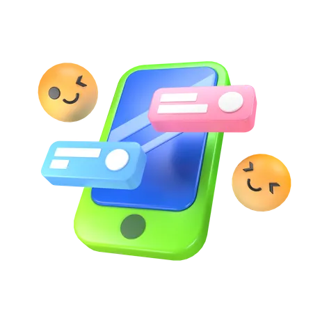 Chatten  3D Icon