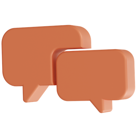 Chatten  3D Icon