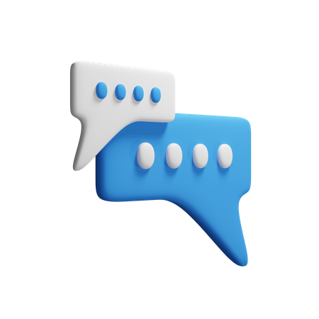 Chatten  3D Icon