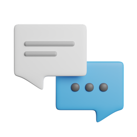 Chatten  3D Icon