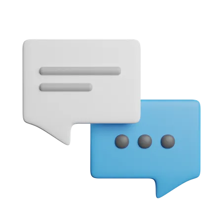 Chatten  3D Icon