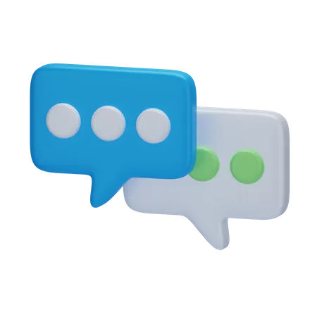 Chatten  3D Icon