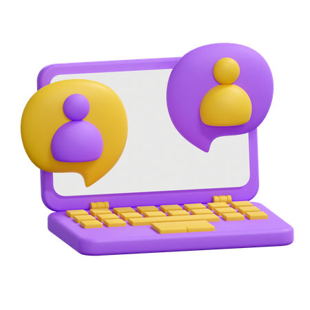 おしゃべり  3D Icon