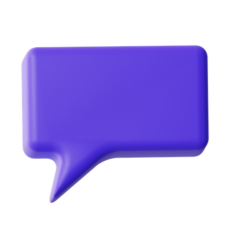 Chatting  3D Icon