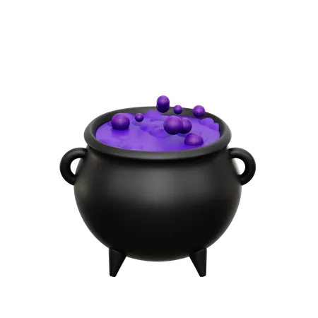 Pot de chaudron  3D Icon