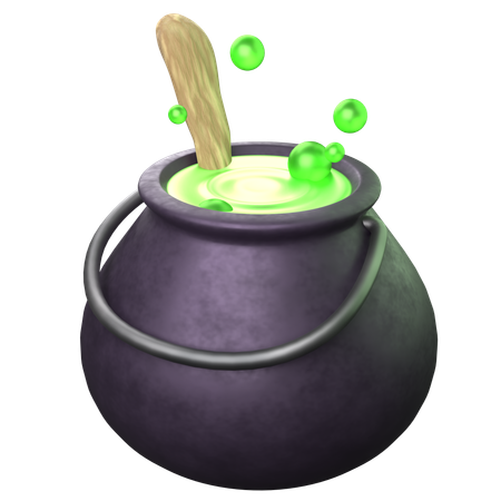 Pot de chaudron  3D Icon