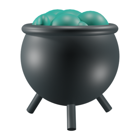 Pot de chaudron  3D Icon