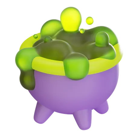 Pot de chaudron  3D Icon