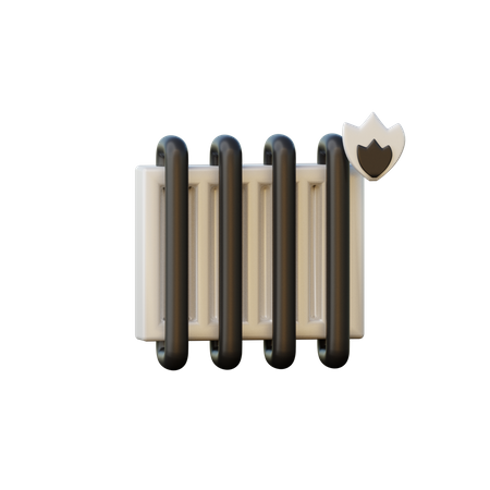 Chauffage central  3D Icon