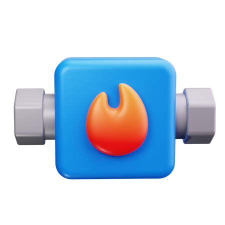 Chauffe-eau  3D Icon