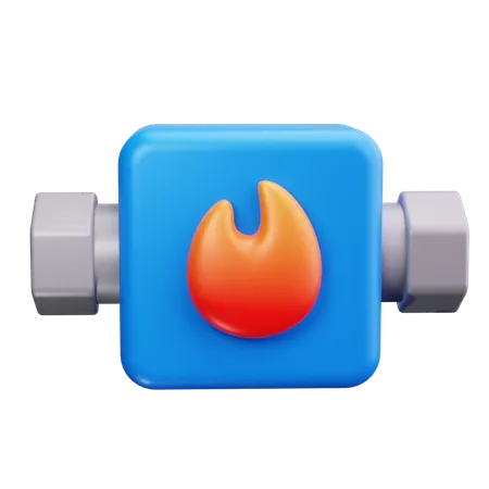 Chauffe-eau  3D Icon