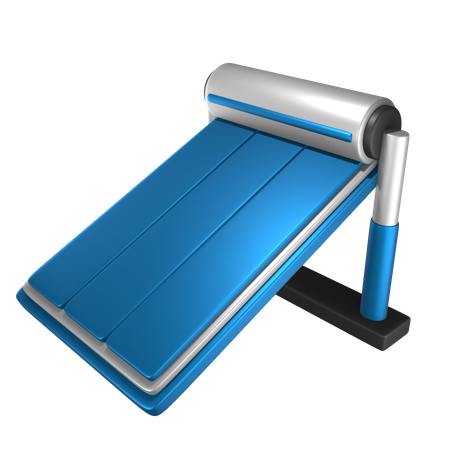 Chauffe-eau solaire  3D Icon