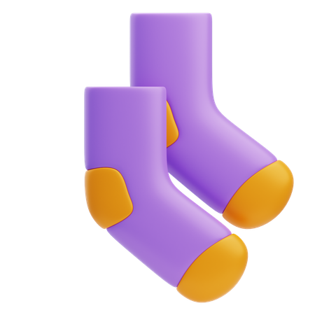 Chaussette  3D Icon