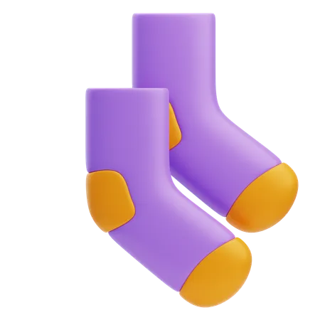 Chaussette  3D Icon