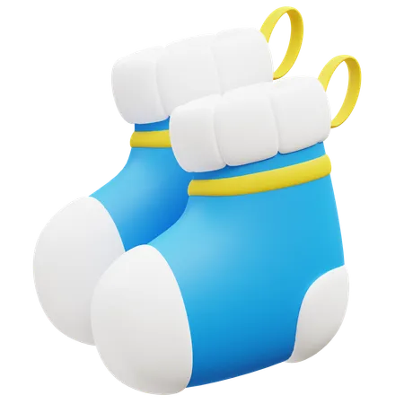 Chaussette  3D Icon