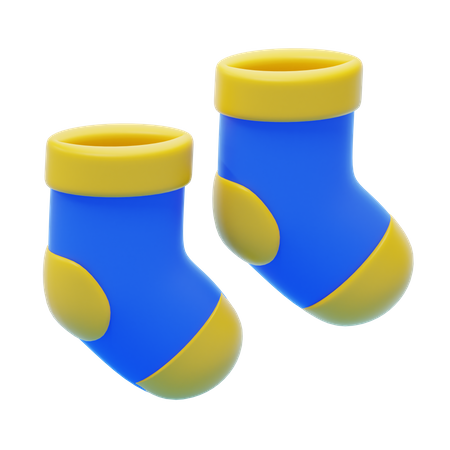 Chaussette  3D Icon