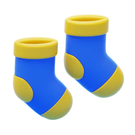 Chaussette  3D Icon