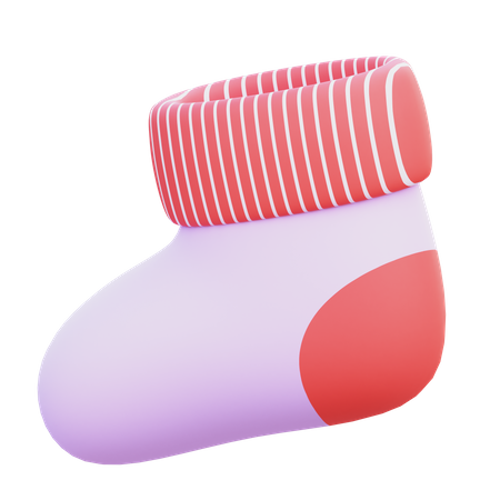 Chaussette  3D Icon