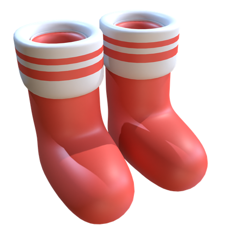 Chaussette de père Noël  3D Icon