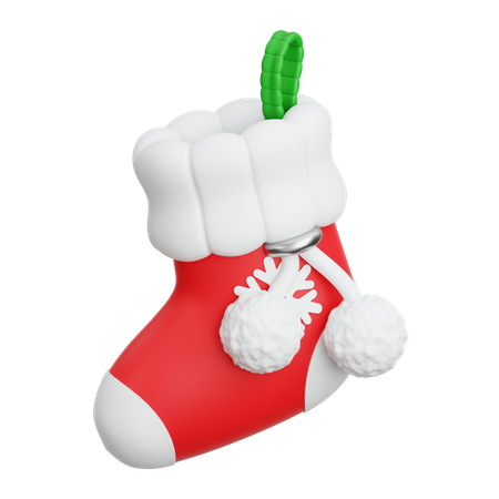 Chaussette de Noël  3D Icon