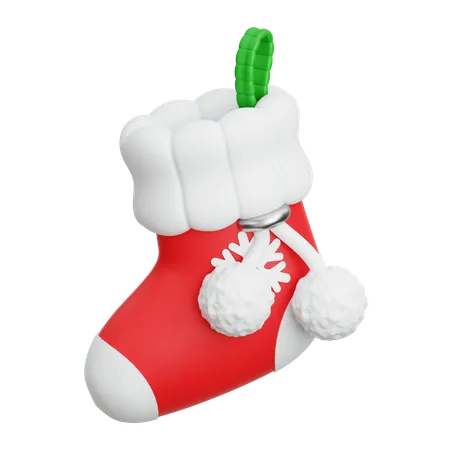 Chaussette de Noël  3D Icon